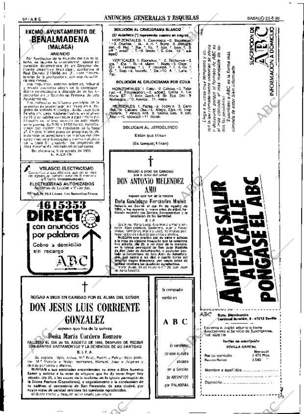 ABC SEVILLA 25-08-1990 página 76