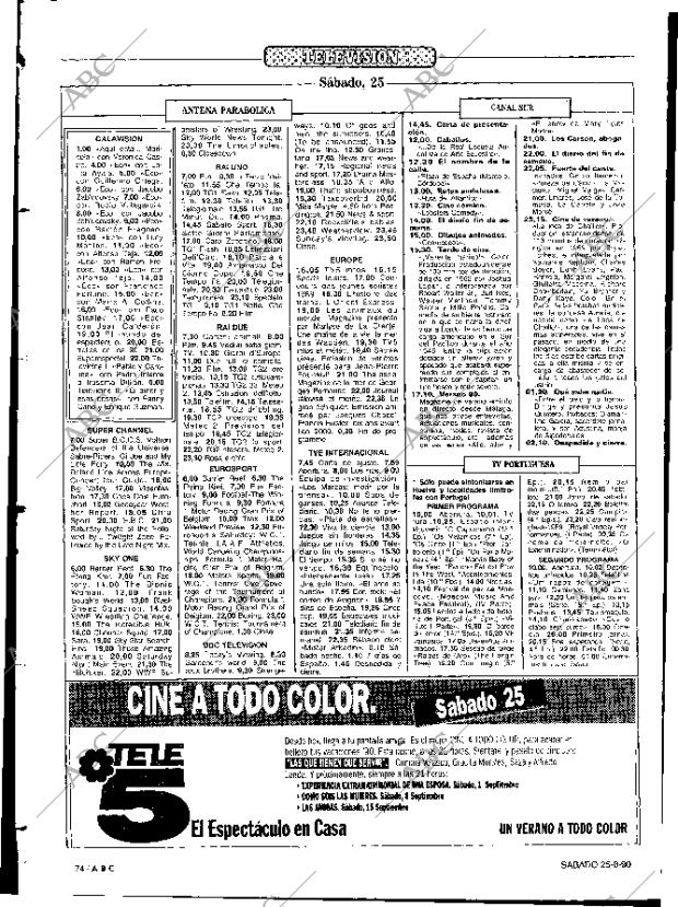ABC SEVILLA 25-08-1990 página 86
