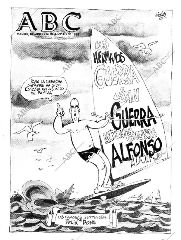 ABC MADRID 26-08-1990 página 1