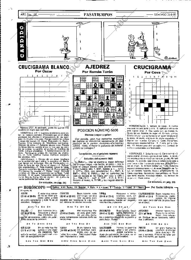 ABC MADRID 26-08-1990 página 108