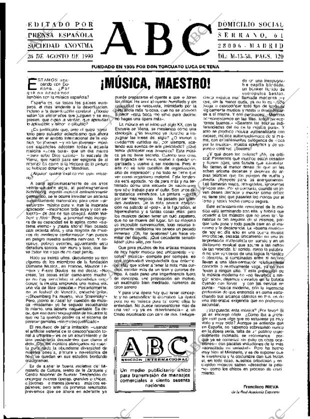 ABC MADRID 26-08-1990 página 3