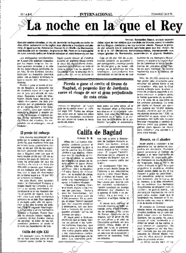 ABC MADRID 26-08-1990 página 30