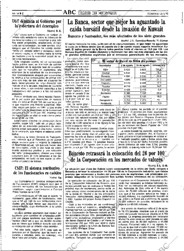 ABC MADRID 26-08-1990 página 64