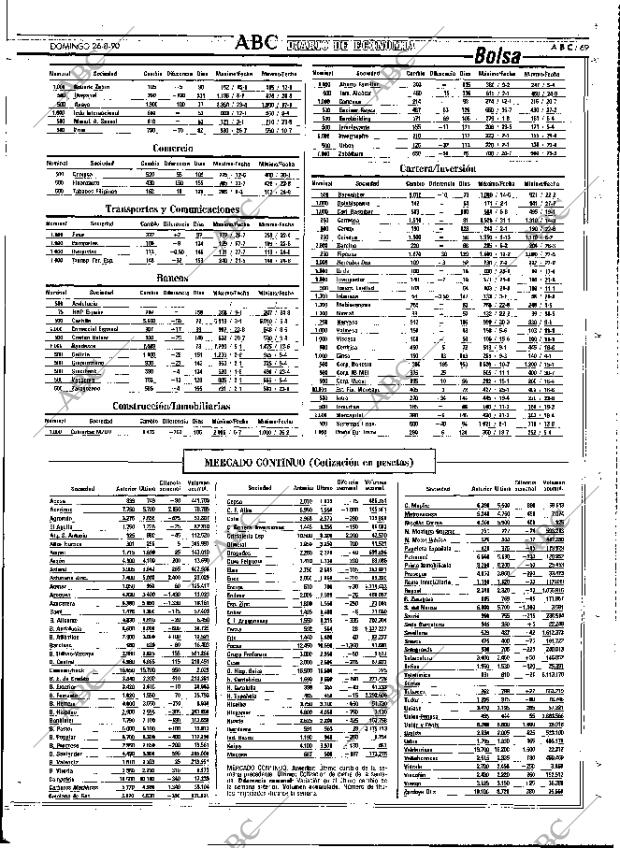 ABC MADRID 26-08-1990 página 69