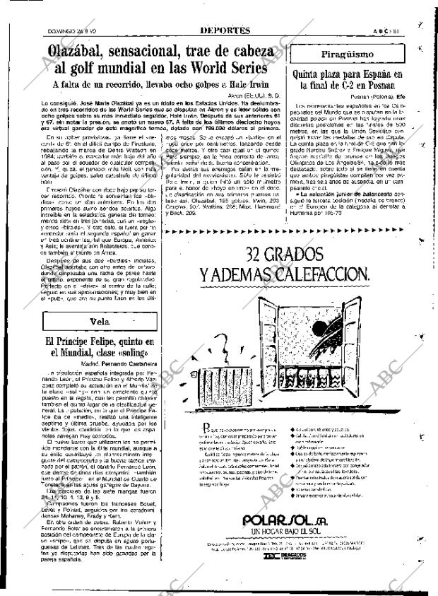 ABC MADRID 26-08-1990 página 81