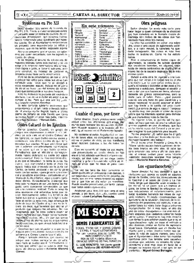 ABC SEVILLA 26-08-1990 página 14