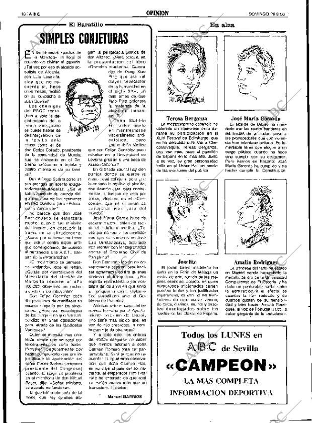 ABC SEVILLA 26-08-1990 página 16