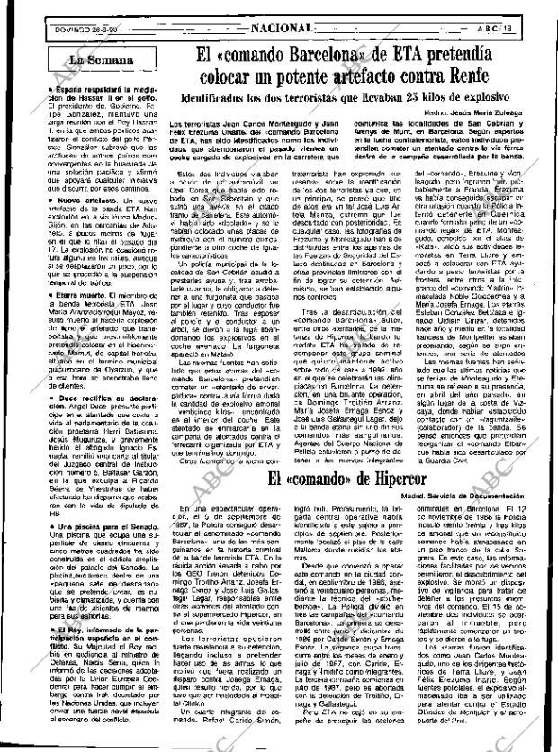 ABC SEVILLA 26-08-1990 página 19