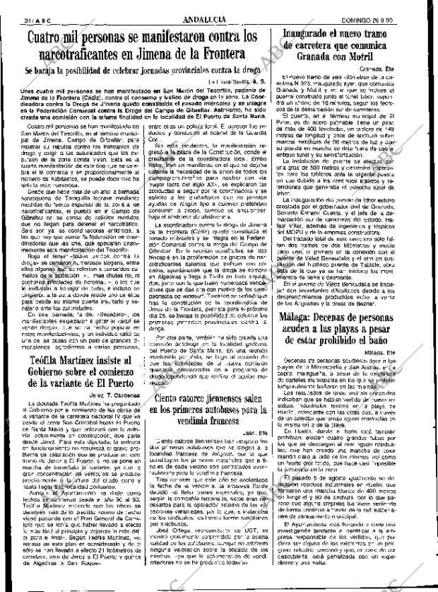 ABC SEVILLA 26-08-1990 página 34