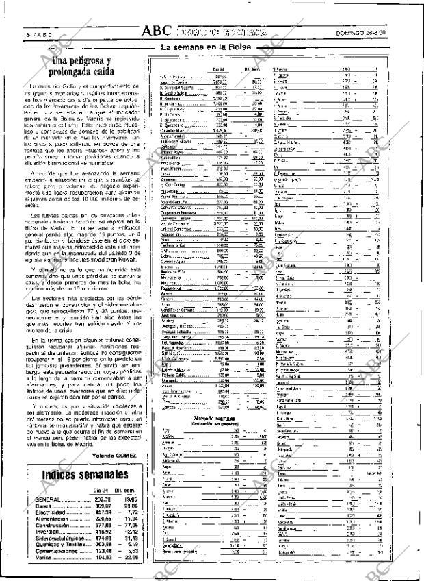 ABC SEVILLA 26-08-1990 página 54