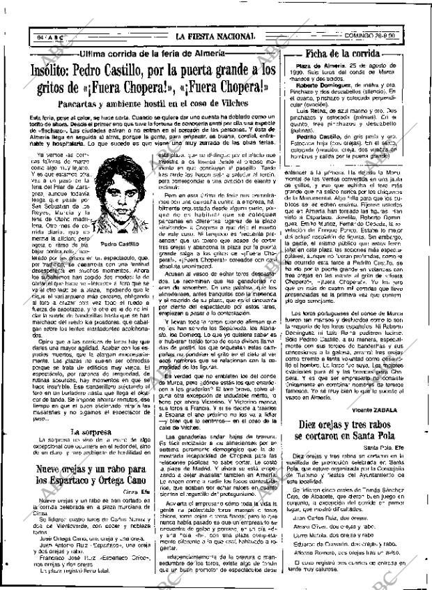 ABC SEVILLA 26-08-1990 página 64