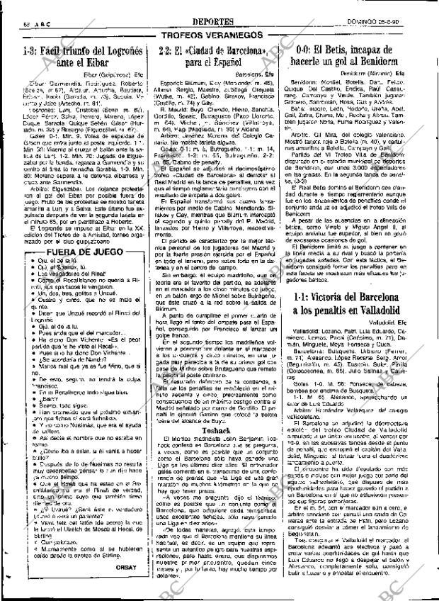 ABC SEVILLA 26-08-1990 página 68
