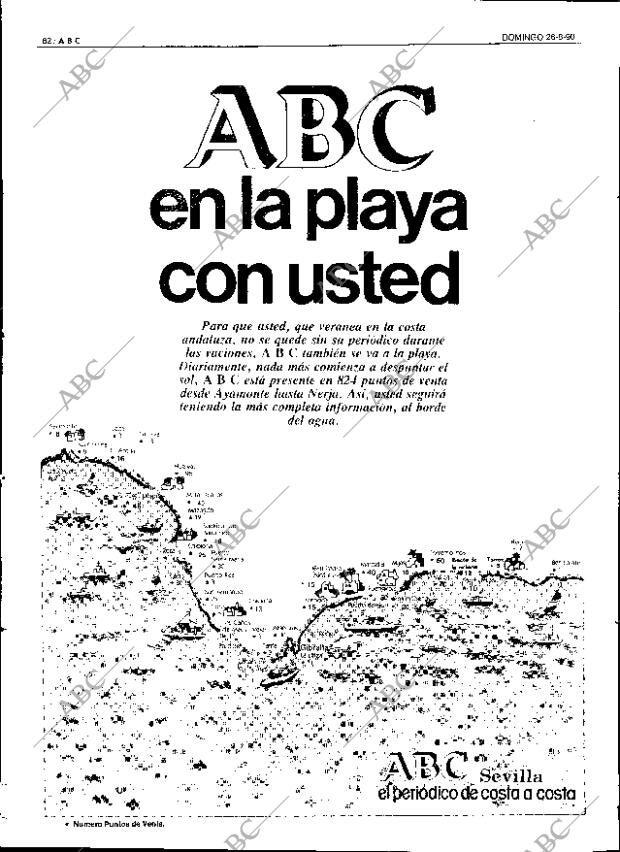 ABC SEVILLA 26-08-1990 página 82