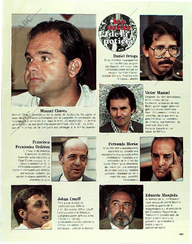 BLANCO Y NEGRO MADRID 26-08-1990 página 101