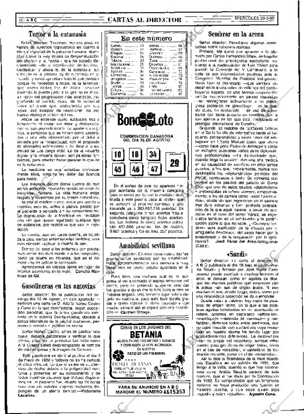 ABC SEVILLA 29-08-1990 página 10