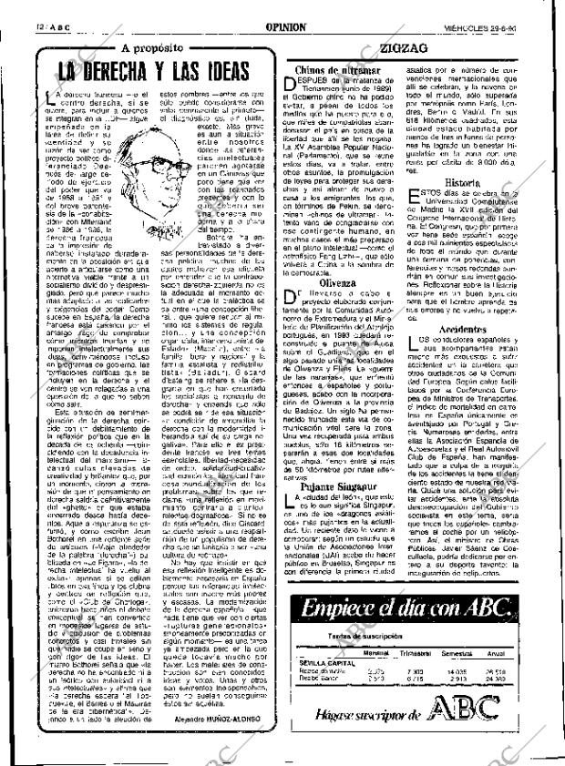 ABC SEVILLA 29-08-1990 página 12