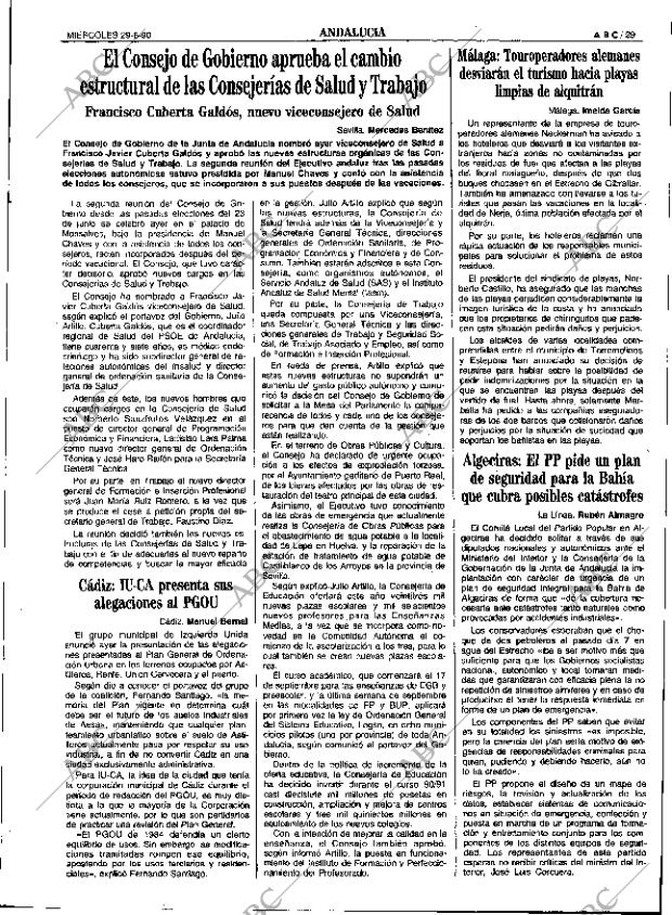 ABC SEVILLA 29-08-1990 página 29