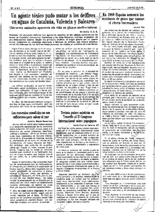 ABC SEVILLA 30-08-1990 página 56