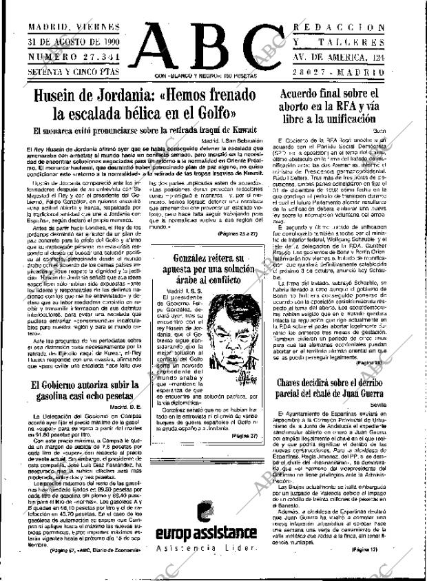 ABC MADRID 31-08-1990 página 11