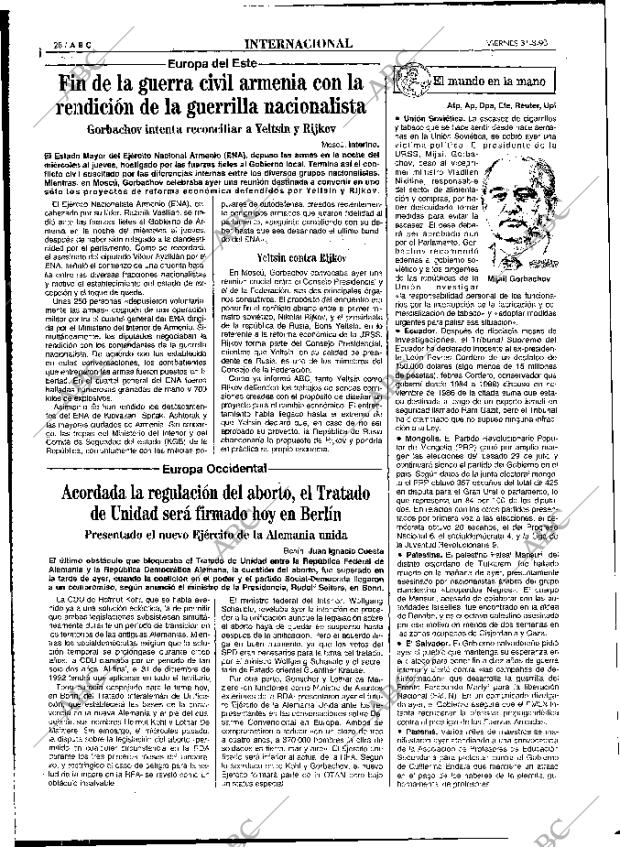 ABC MADRID 31-08-1990 página 28