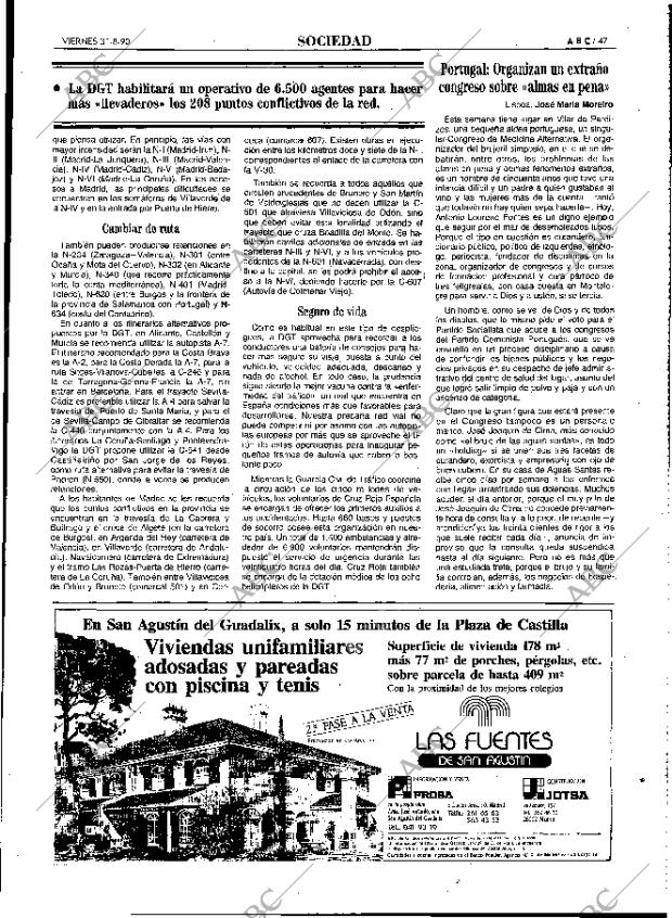 ABC MADRID 31-08-1990 página 47