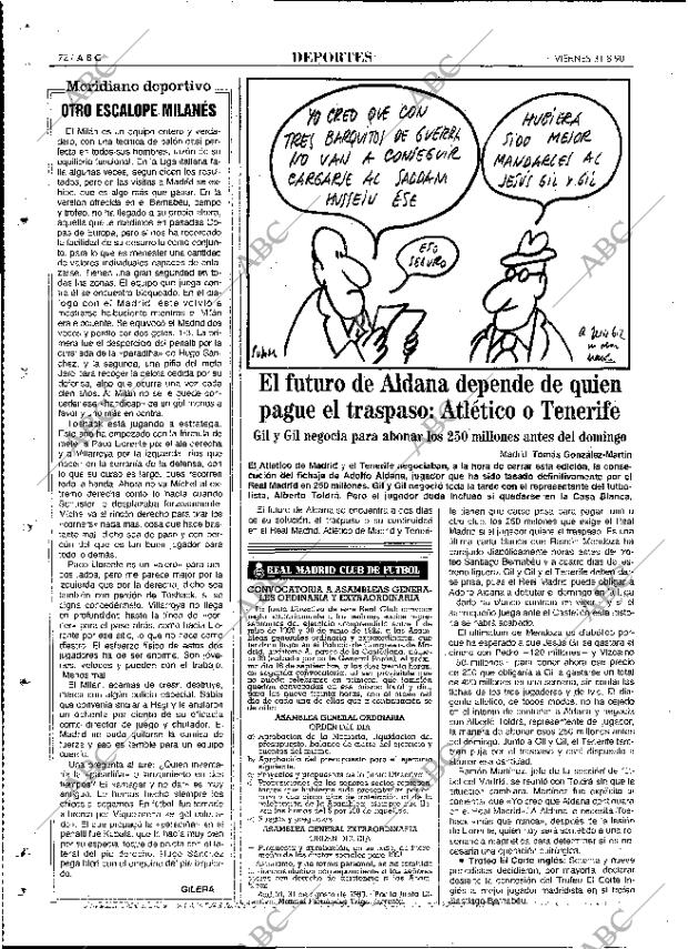 ABC MADRID 31-08-1990 página 72