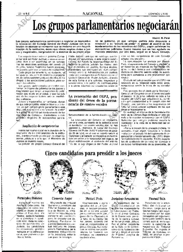 ABC MADRID 02-09-1990 página 22