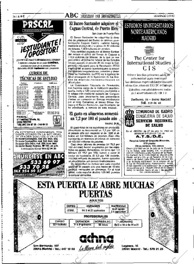 ABC MADRID 02-09-1990 página 74