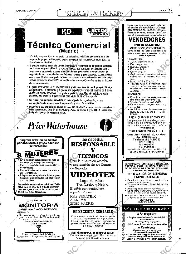 ABC MADRID 02-09-1990 página 83