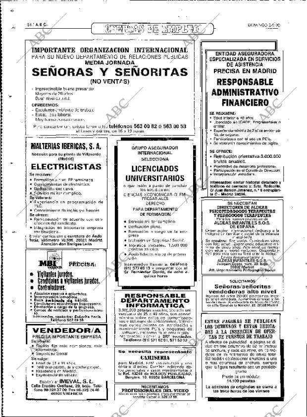 ABC MADRID 02-09-1990 página 84