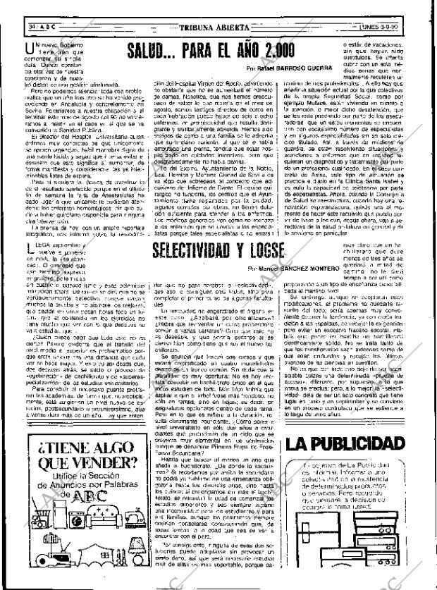 ABC SEVILLA 03-09-1990 página 34