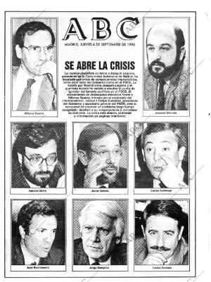 ABC MADRID 06-09-1990 página 1