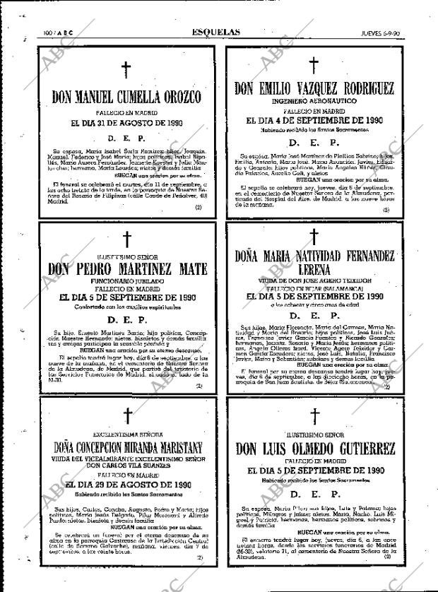 ABC MADRID 06-09-1990 página 100