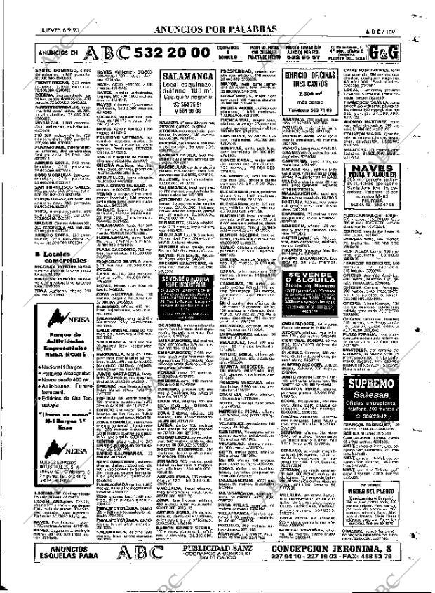 ABC MADRID 06-09-1990 página 109