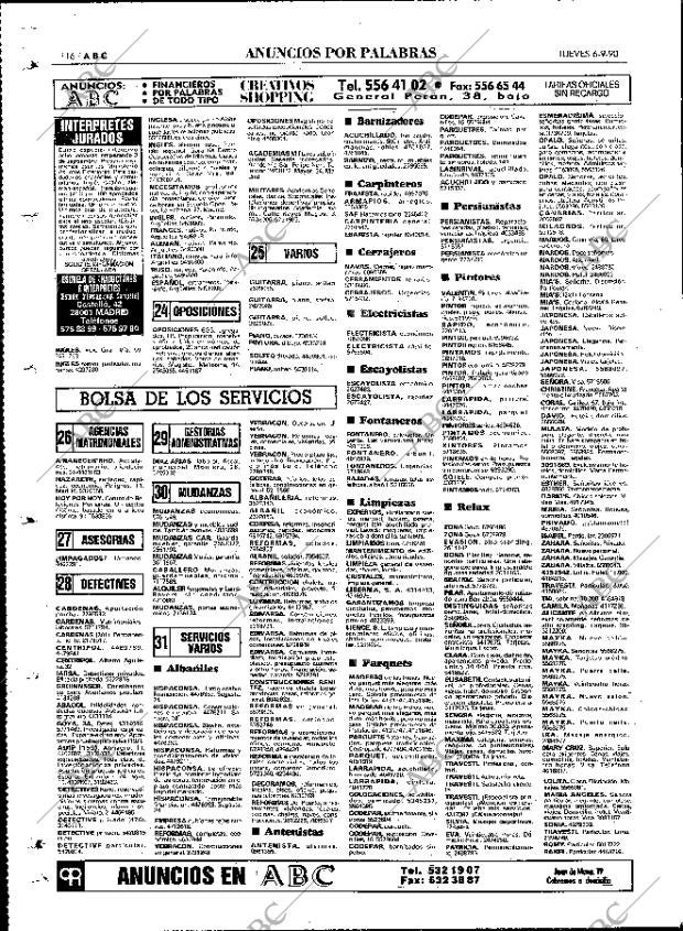 ABC MADRID 06-09-1990 página 116