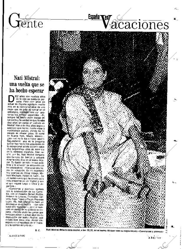 ABC MADRID 06-09-1990 página 119