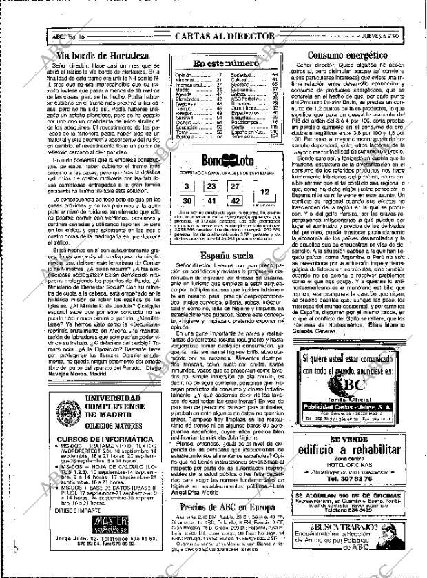 ABC MADRID 06-09-1990 página 16