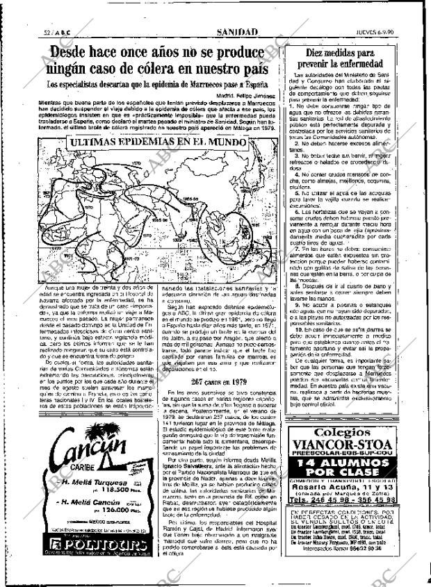 ABC MADRID 06-09-1990 página 52