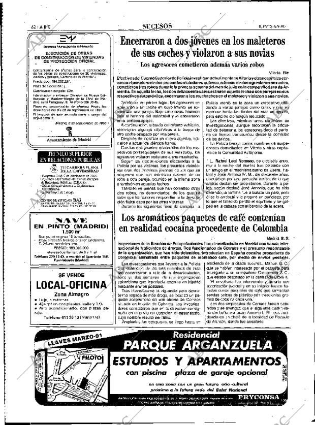 ABC MADRID 06-09-1990 página 62