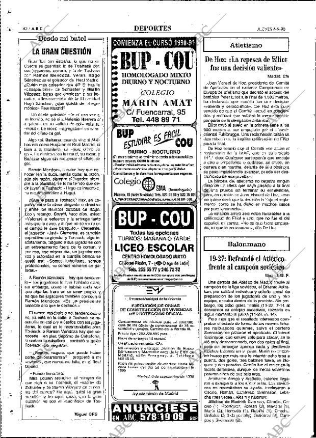 ABC MADRID 06-09-1990 página 82
