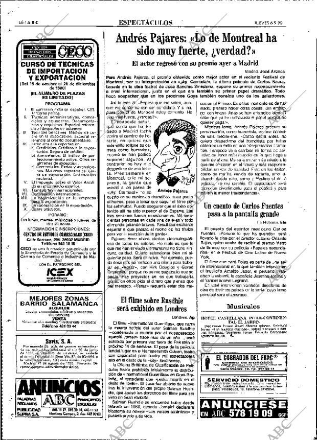 ABC MADRID 06-09-1990 página 86