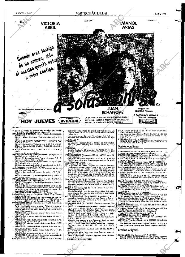 ABC MADRID 06-09-1990 página 95