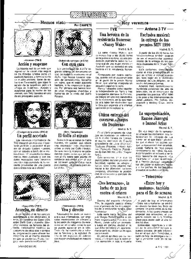 ABC MADRID 08-09-1990 página 109