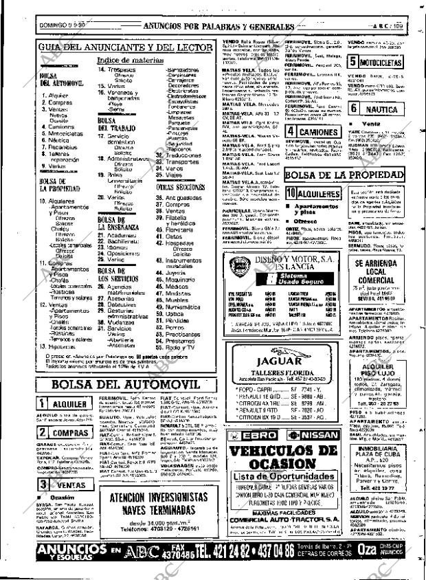ABC SEVILLA 09-09-1990 página 109