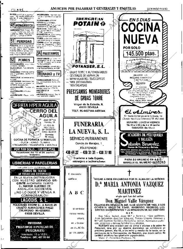 ABC SEVILLA 09-09-1990 página 116