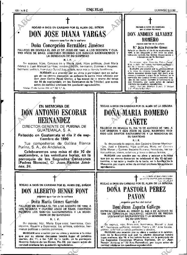 ABC SEVILLA 09-09-1990 página 120
