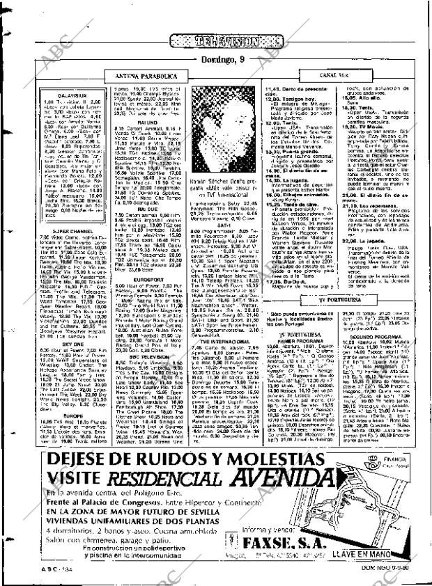 ABC SEVILLA 09-09-1990 página 134