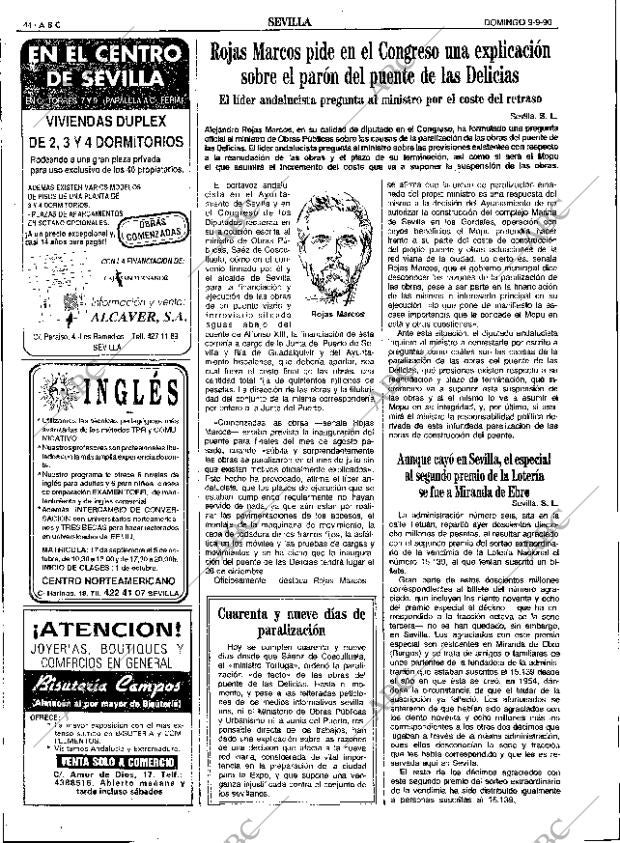 ABC SEVILLA 09-09-1990 página 44