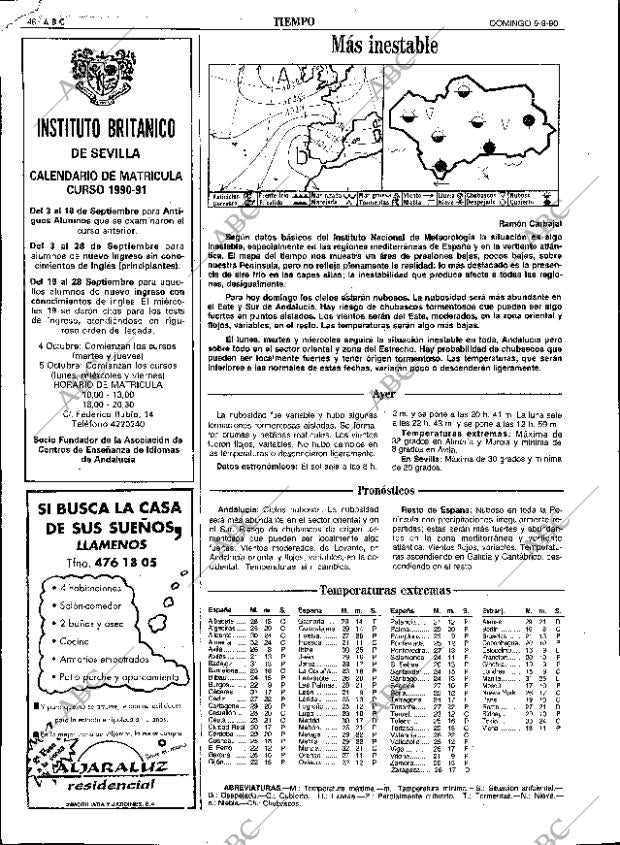 ABC SEVILLA 09-09-1990 página 46