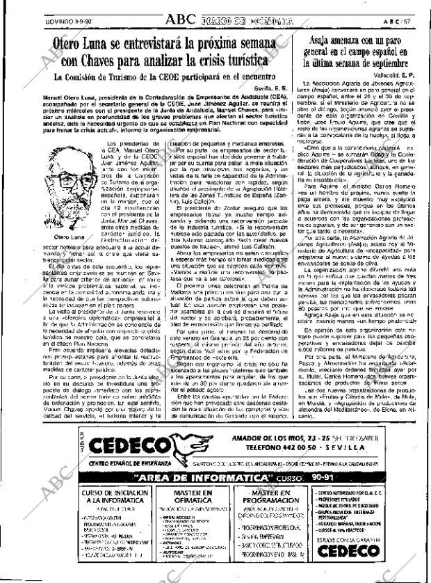 ABC SEVILLA 09-09-1990 página 57